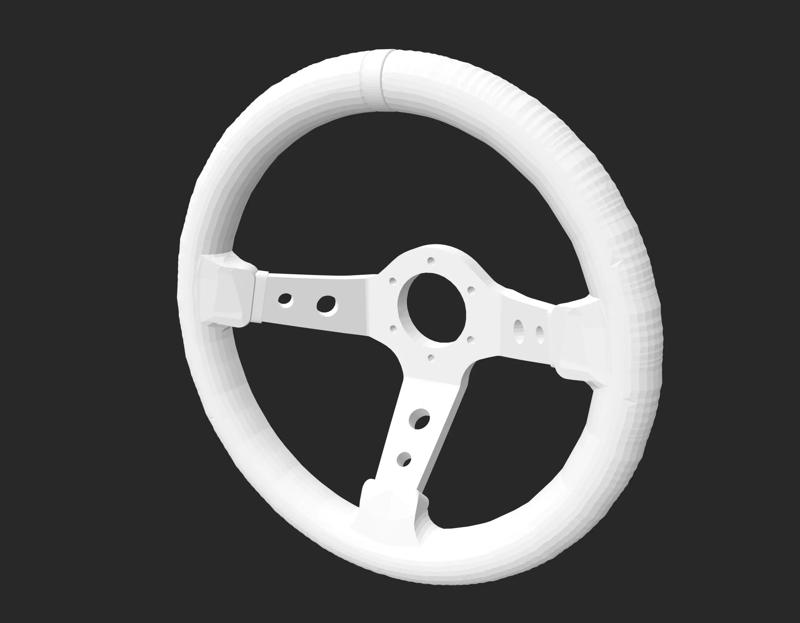 RC Steering Wheel 1-10