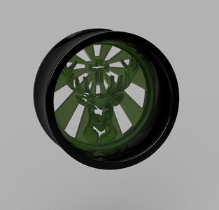EAR PLUG Jägermeister ear tunnel