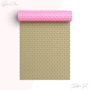 Wicker Basket Weave Texture Roller For Polymer Clay, Rattan Clay Texture Rolling Pin, Polymer Clay Tool, Digital STL File, No: 1458