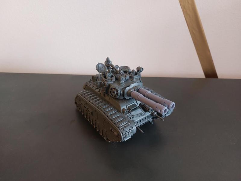 Bigger Battle Cannon for Rogal Dorn Tank