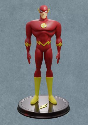 The Flash Justice League the animated series