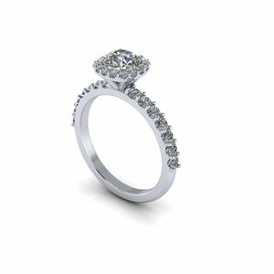 Pav Set Wedding Ring R3