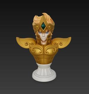 Saint Seiya Leo Aioria Bust