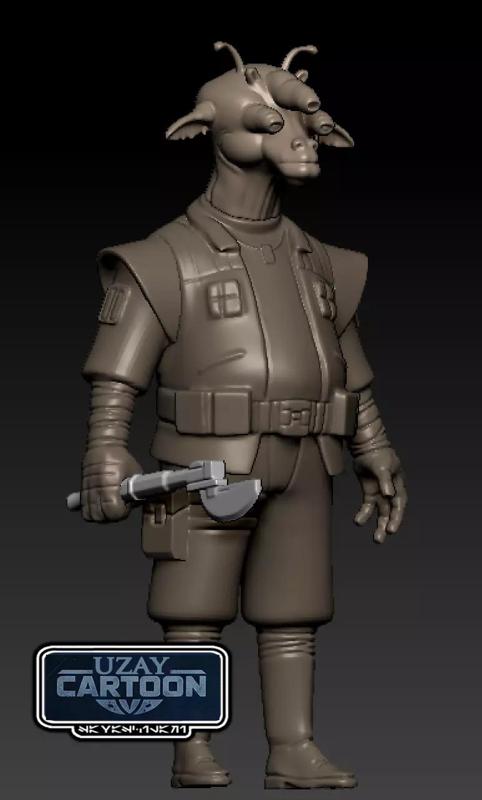 Star wars Resistance articulated Leechee