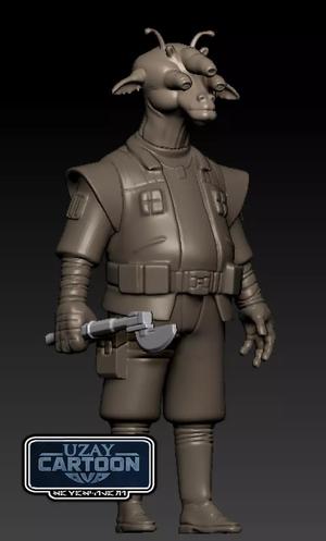 Star wars Resistance articulated Leechee