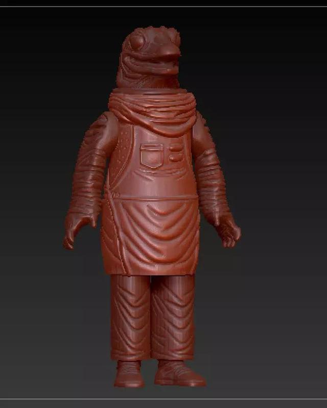 star wars mandaloran FrogMan for 3 75 inch