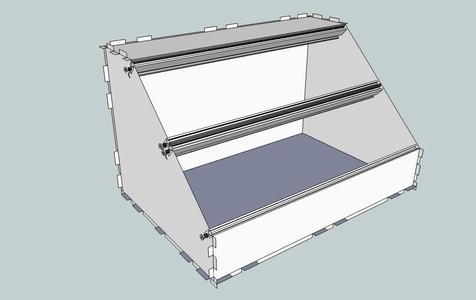 Eurorack Lasercut Case 84HP 6U Studio