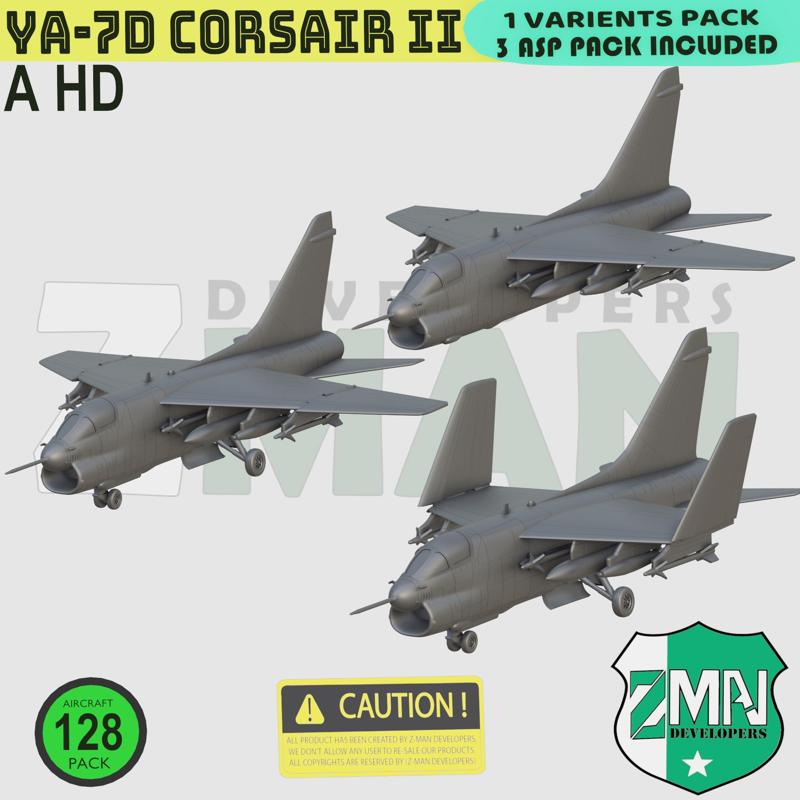 YA-7D CORSAIR-II (V5)