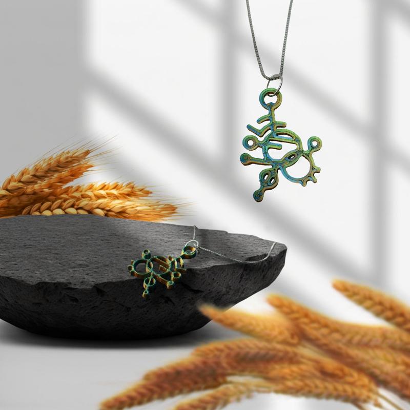 Crop Circle Symbol pendant