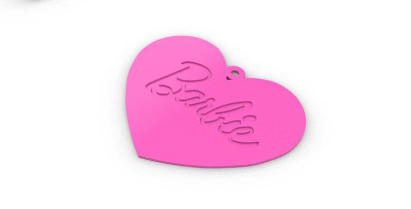 BARBIE NECKLACE AND EARRINGS / BARBIE COLLAR Y ARETES