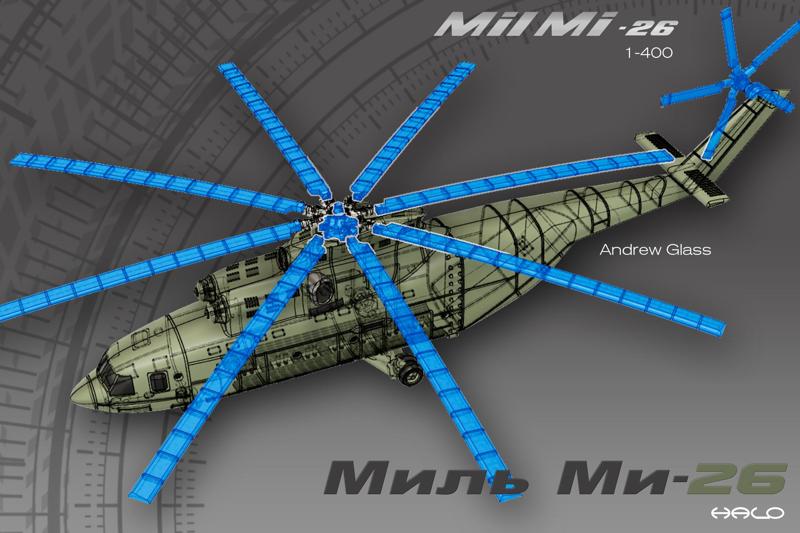 Mil Mi-26 Halo Cargo Helicopter
