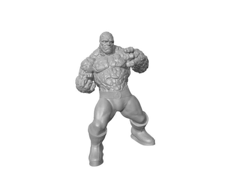 The Thingh Fantastic Four - pose judo