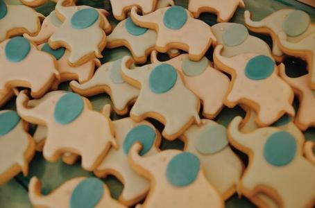 Elephant cookie cutters