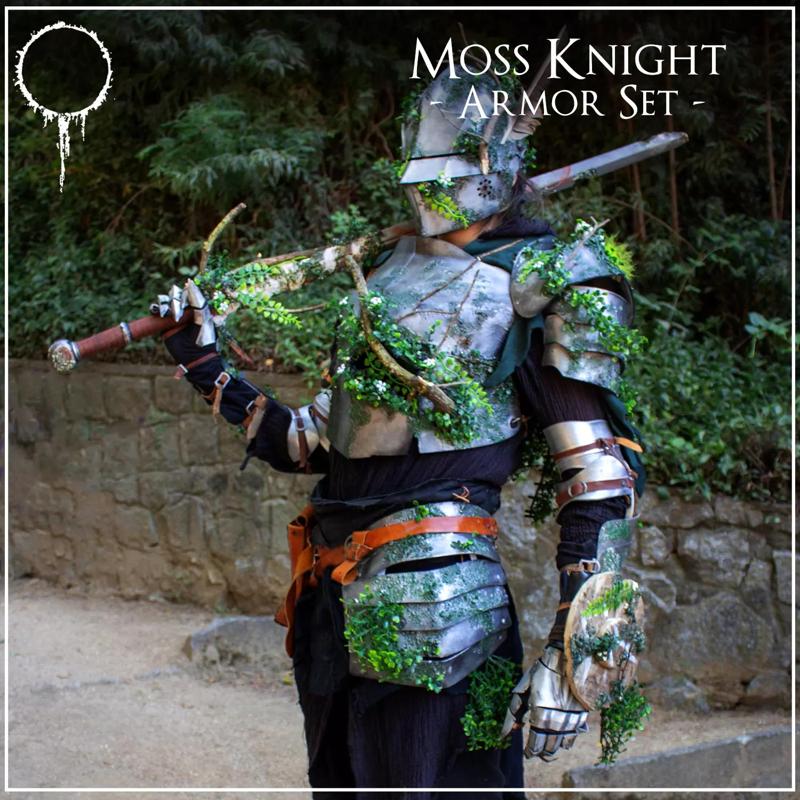 Moss Knight Armor set OC 1-1
