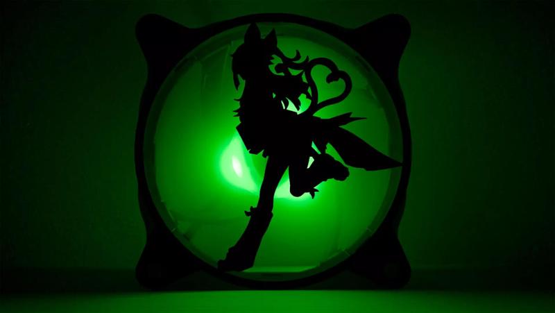 Genshin Impact Kirara PC fan cover