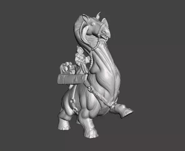 RONTO WITH JAWA MINIATURE MODELS SET LEGION SCIFI FANTASY GAMES