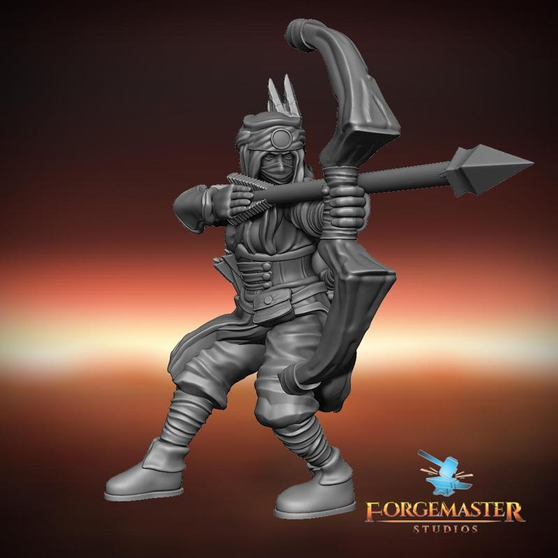 Pikemaiden Initiate Bow Pose 04