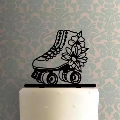 Cake Topper Adorno Torta - Patin Sobre Ruedas