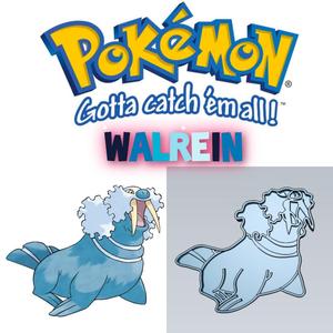 AMAZING POKEMON walrein COOKIE CUTTER STAMP CAKE DECORATING