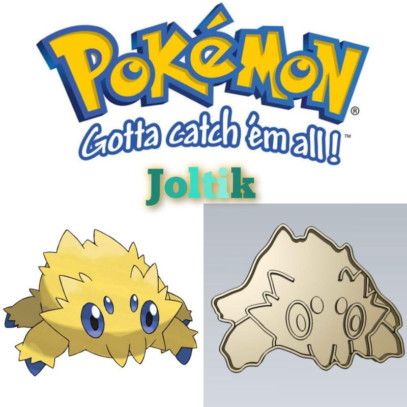 AMAZING POKEMON joltik COOKIE CUTTER STAMP CAKE DECORATING