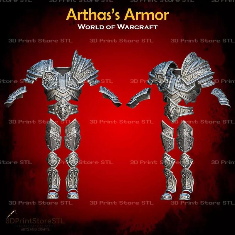 Arthas Armor Cosplay World Of Warcraft - STL File