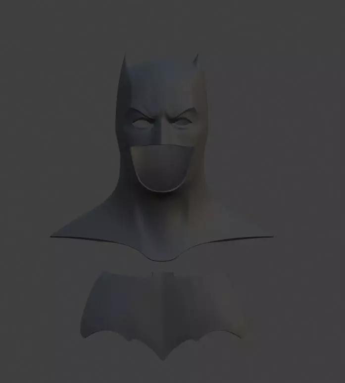 Batman Ben Affleck inspired cowl for cosplay