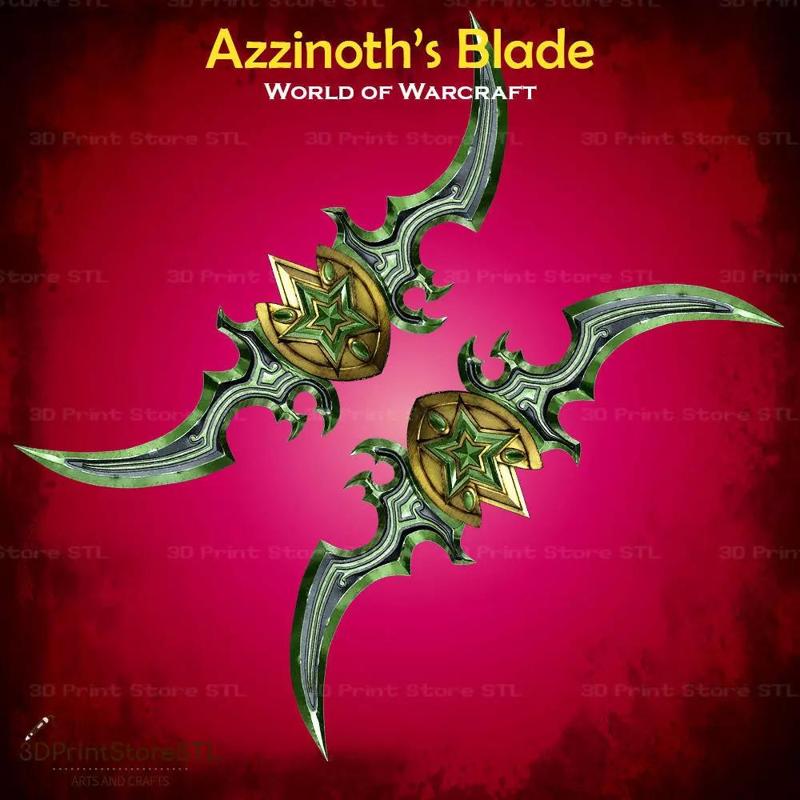 Blade Of Azzinoth Cosplay Warcraft - STL File
