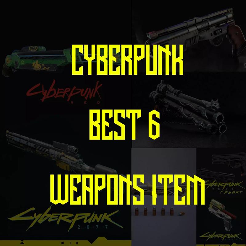Cyberpunk 6 Item Pack - Cyberpunk 6 Item Set Of 6