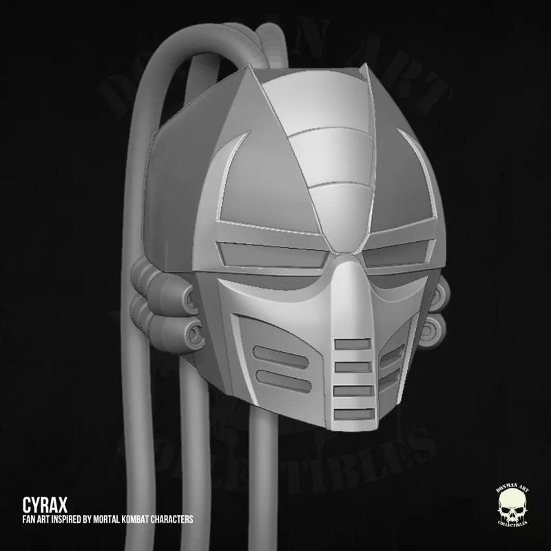 Cyrax Mortal Kombat Fan Art STL files for action figures