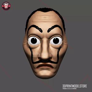 Dali Mask - Lacasa de papel Mask - Money Heist Mask Halloween
