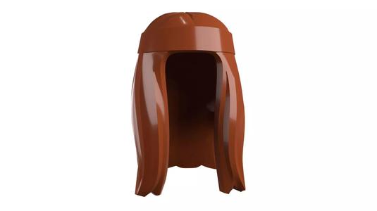 Custom3Dprint Minifigure Accessory - Minifigure Hair S2 - 018