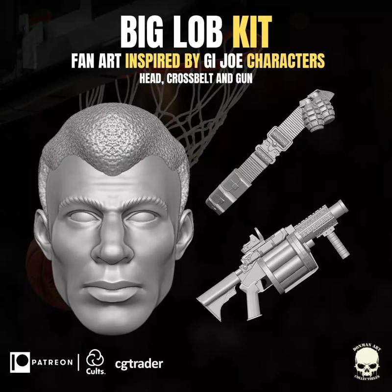 Big Lob fan art Kit for action figurtes