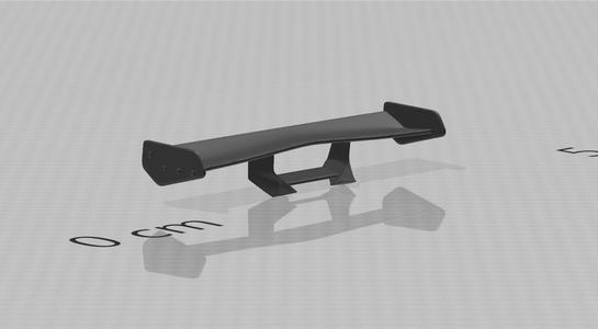 Sport Elegant Spoiler - Clean & Premium Style 1/64th Scale