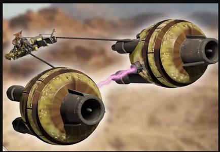 Boles Roor s Podracer for 3 75 inch