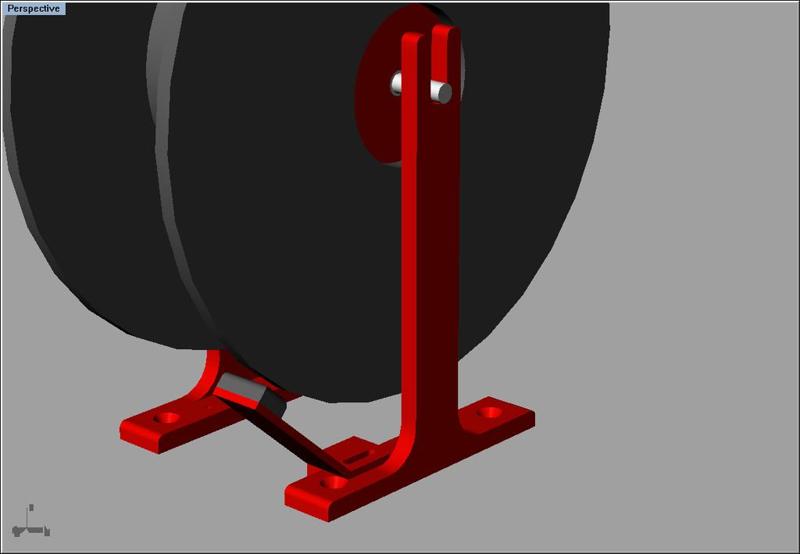 Spool Holder With Brake