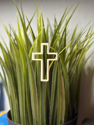 Keychain Necklace Cross