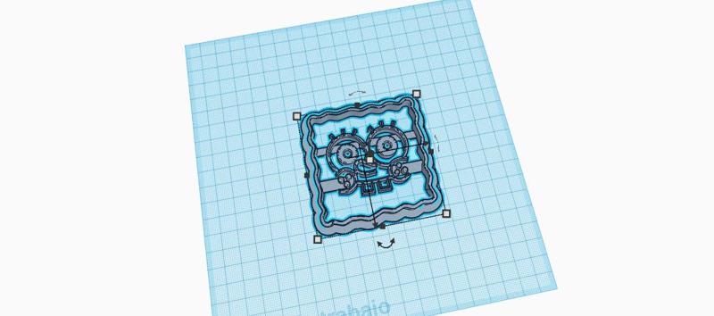 bob sponja cookie cutter