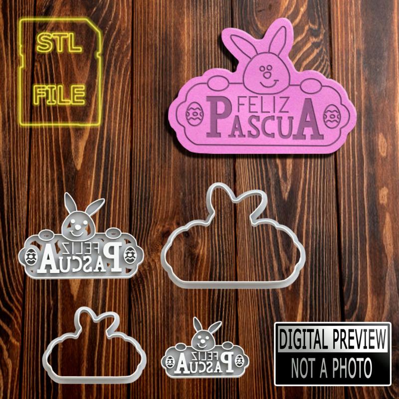COOKIE CUTTERS - FELIZ PASCUA MODEL
