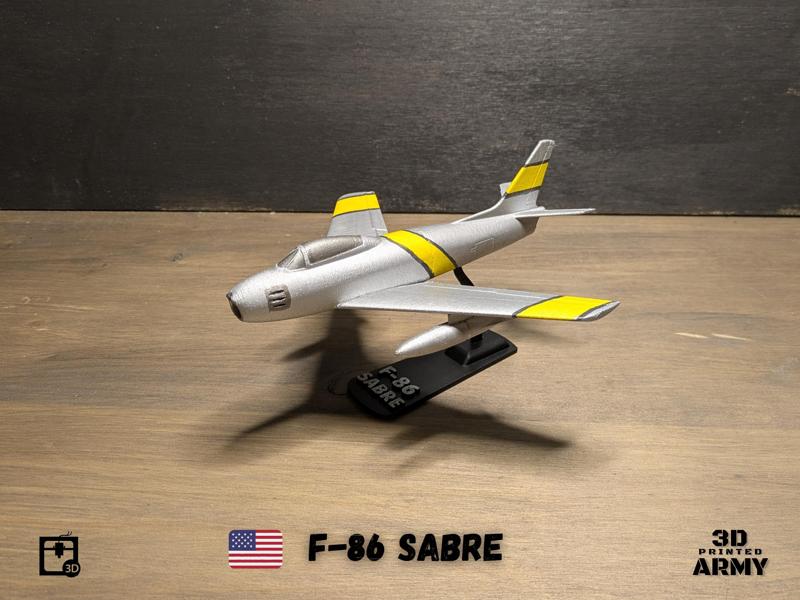 F-86 SABRE jet fighter - scale-model 1/48