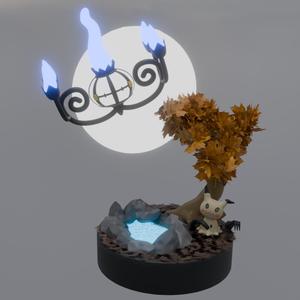 Pokemon: Halloween Diorama