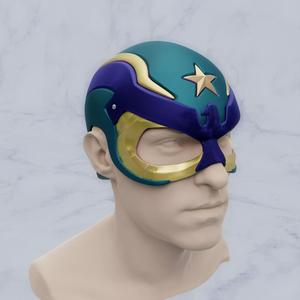 soldier boy helmet real size scale for 3d Printing The boys