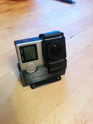 GoPro TPU/NinjaFlex Mount for ZMR250 - 20 Degrees