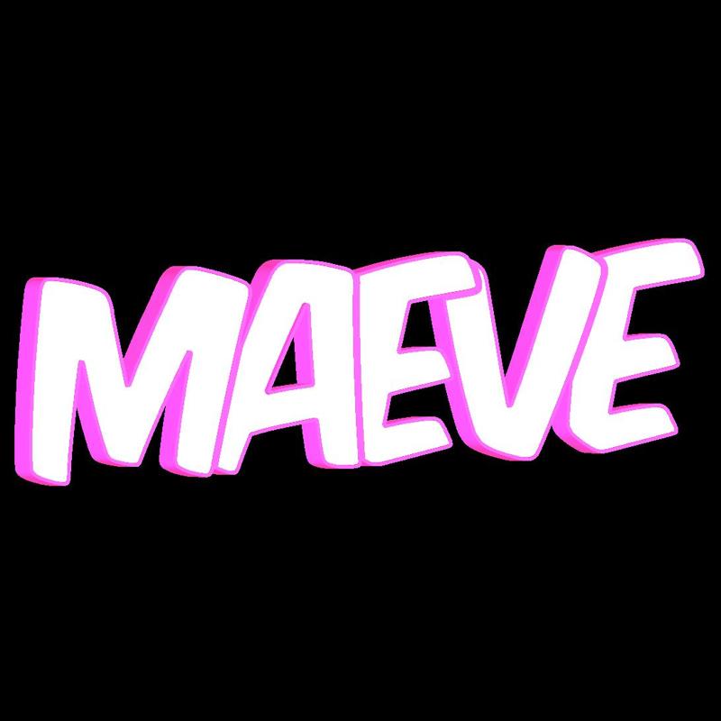 Name led Light box MAEVE