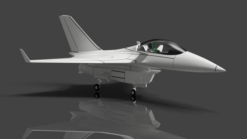 Yoko Tsuno Colibri (Hummingbird) Jet 1/72 and 1/144