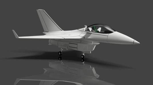 Yoko Tsuno Colibri (Hummingbird) Jet 1/72 and 1/144