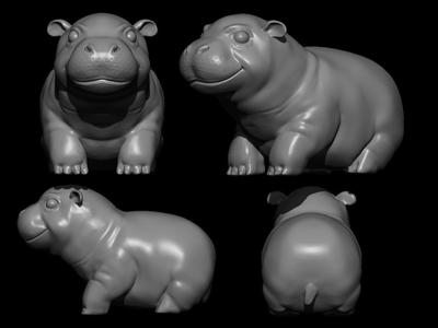 BABY HIPPO, MOO DENG