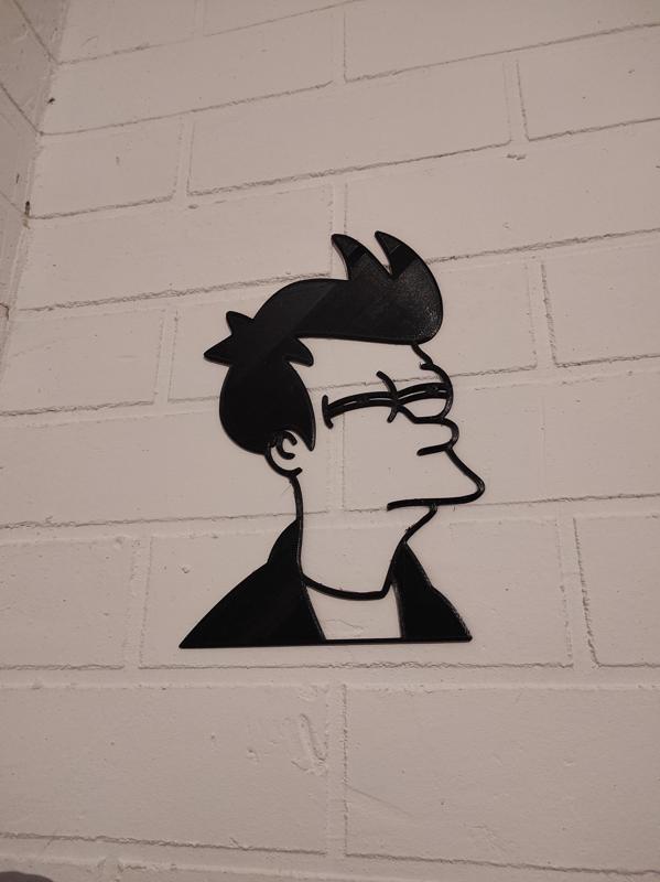 Philip J. Fry 2D WALL DECORATION