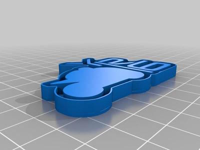 YummiR6 3D Printable Logo