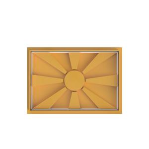 North Macedonia Flag Cookie Cutter (Only For Personal Use)