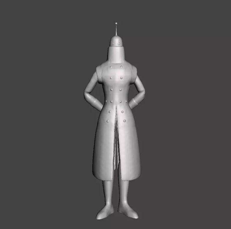 Zeno Attendants 3D Model